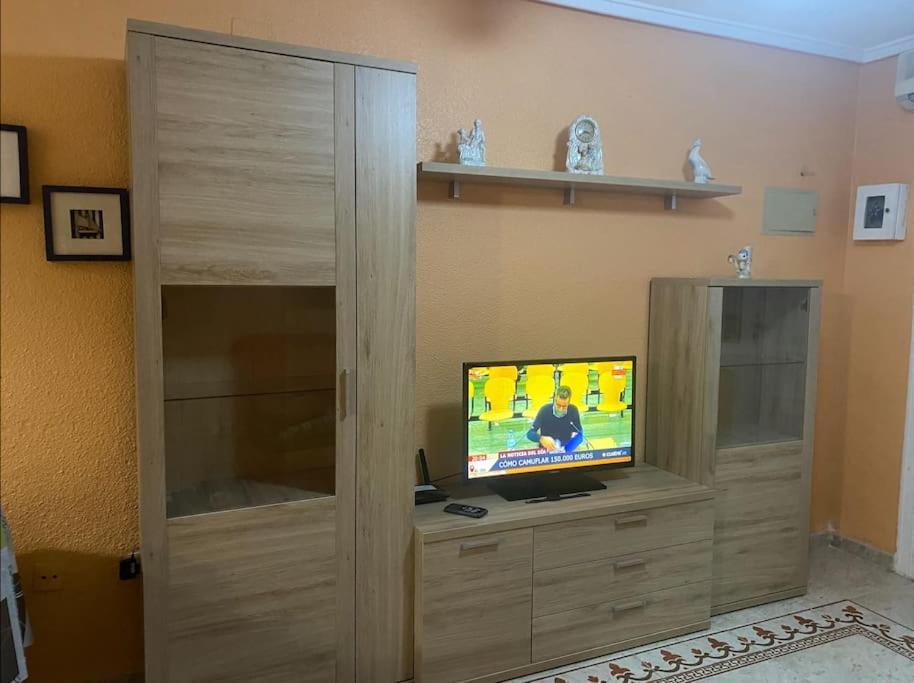 Apto Con Terraza Y 2 Dormitorios. 600 Megas Wifi. 산타 폴라 외부 사진