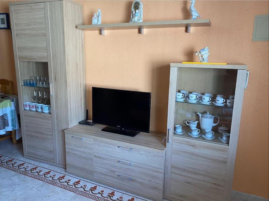 Apto Con Terraza Y 2 Dormitorios. 600 Megas Wifi. 산타 폴라 외부 사진